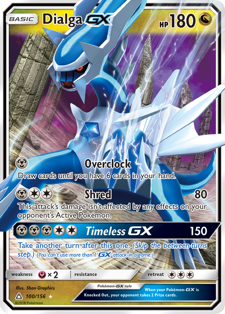 Dialga-GX - Ultra Prism #100
