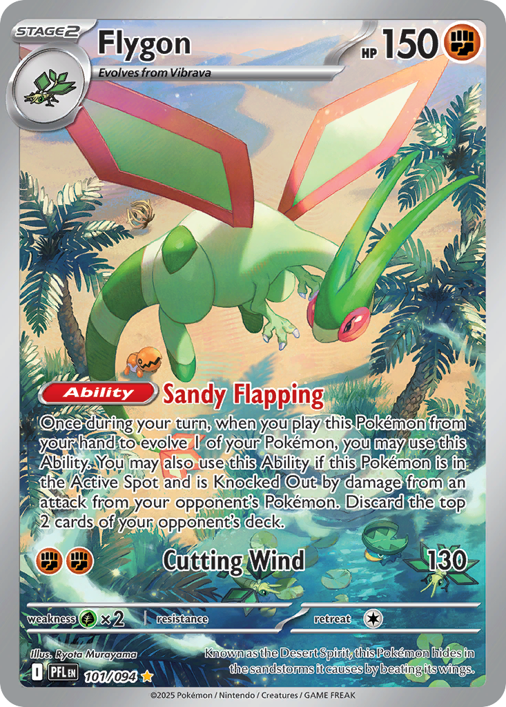 Flygon - Phantasmal Flames #101