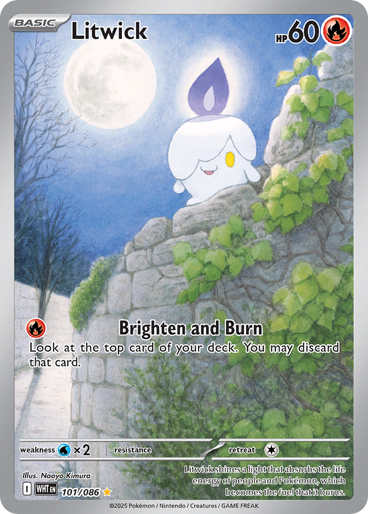 Litwick - White Flare #101