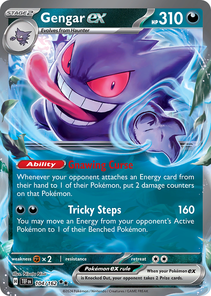 Gengar ex - Temporal Forces #104