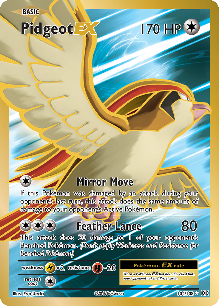 Pidgeot-EX - Evolutions #104