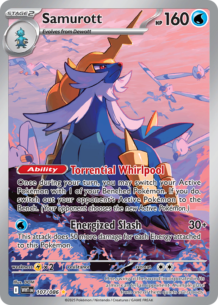 Samurott - White Flare #107