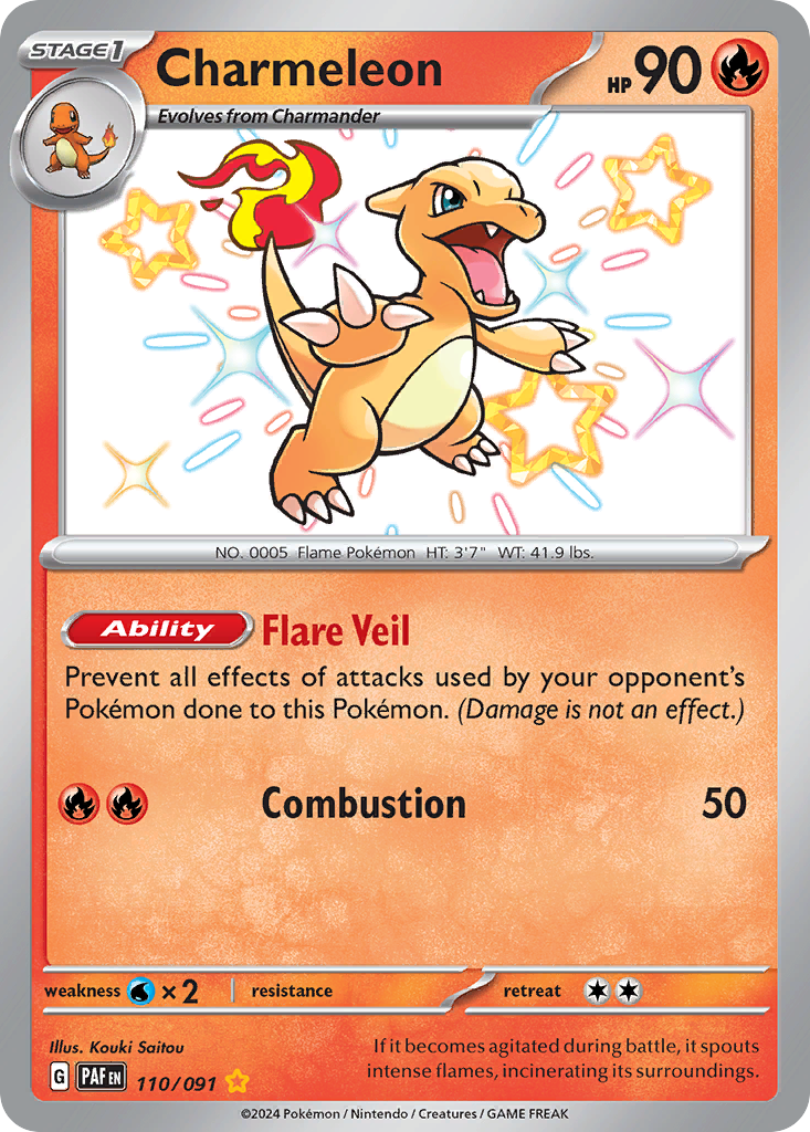 Charmeleon - Paldean Fates #110