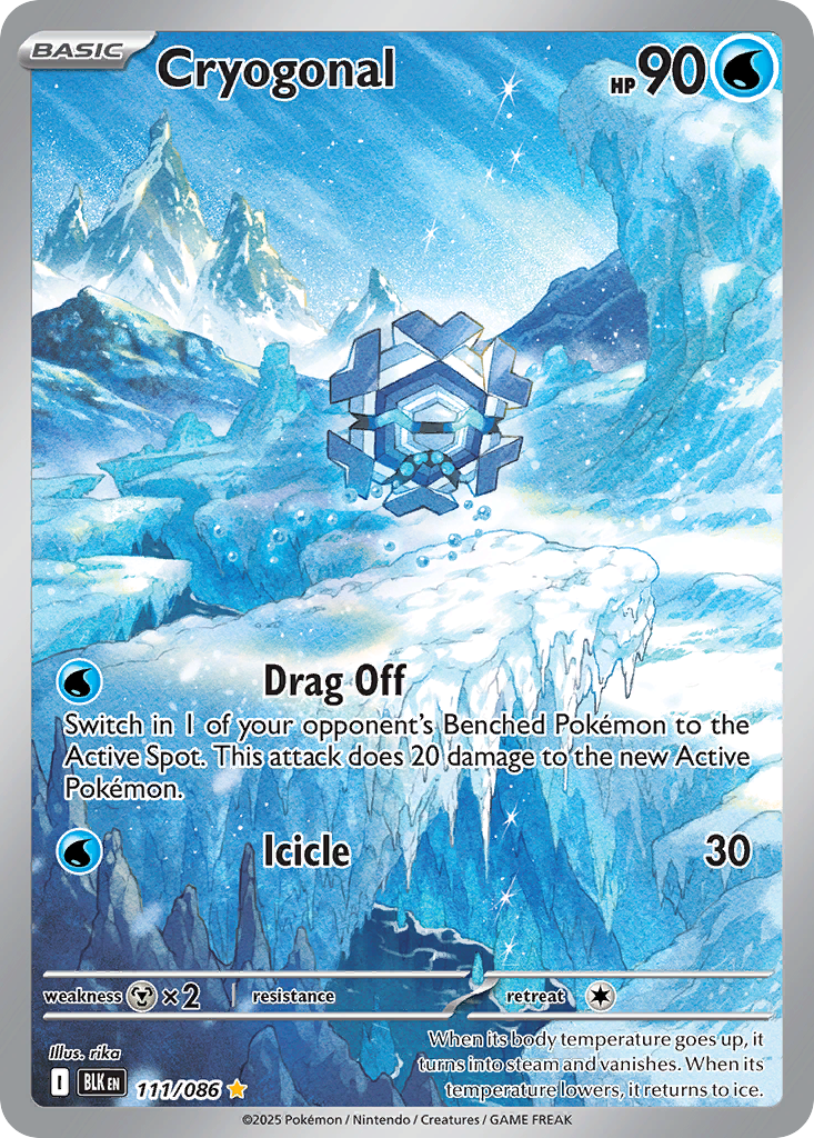 Cryogonal - Black Bolt #111