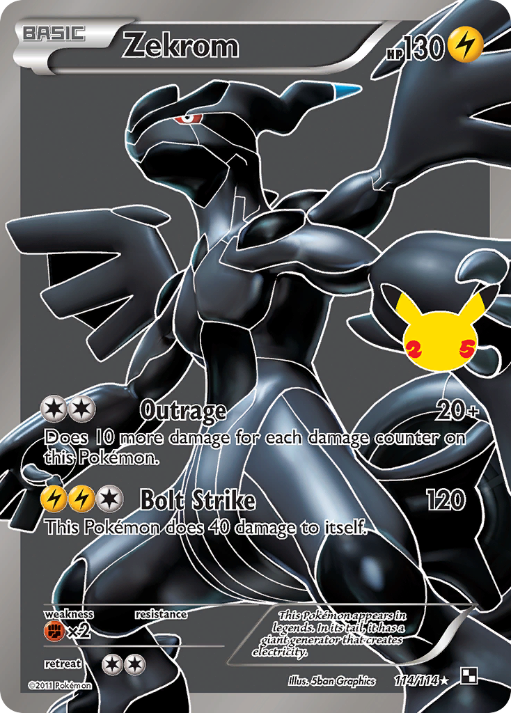 Zekrom - Celebrations: Classic Collection #114