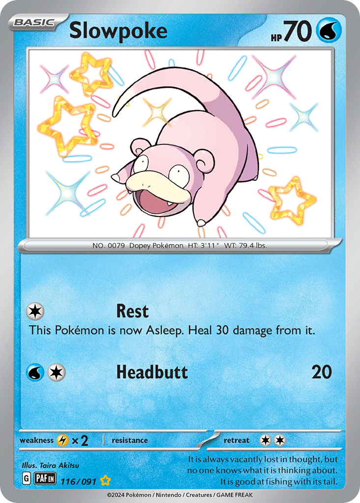 Slowpoke - Paldean Fates #116