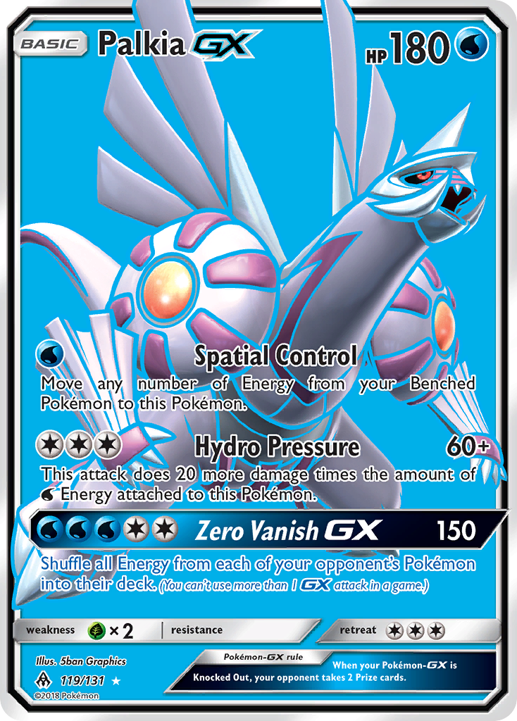 Palkia-GX - Forbidden Light #119