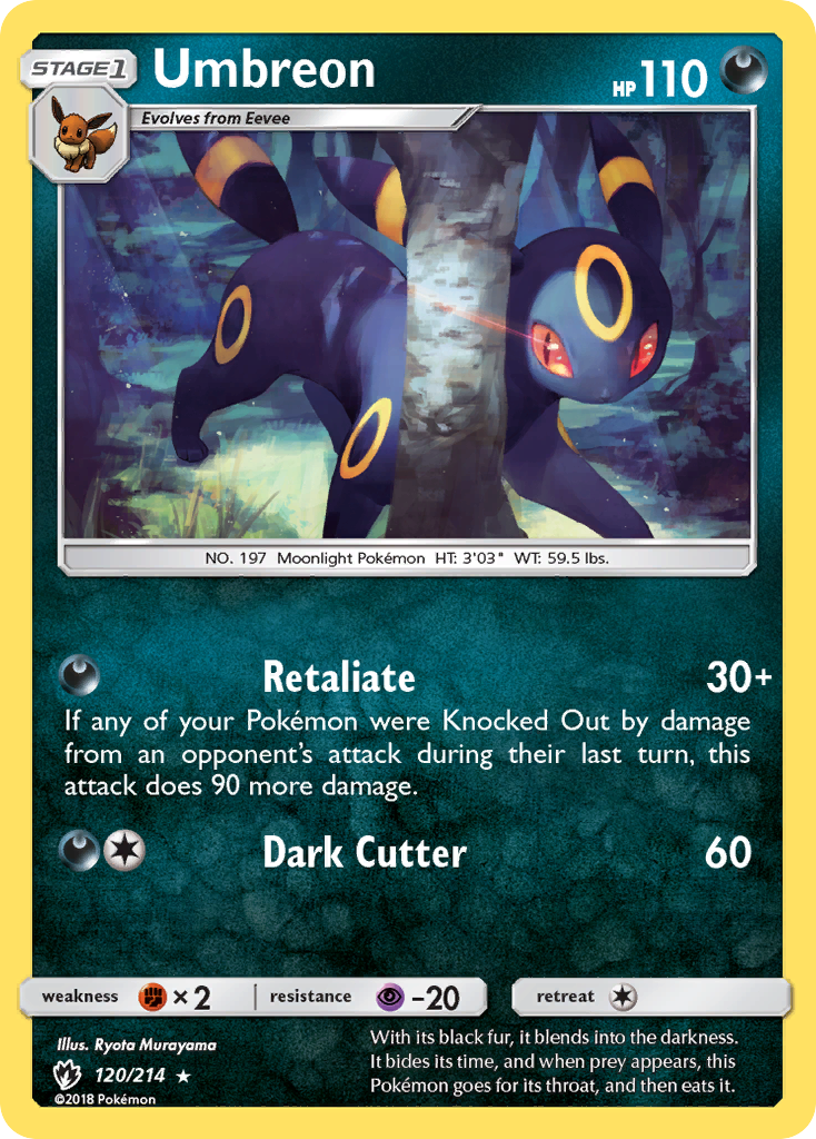 Umbreon - Lost Thunder #120