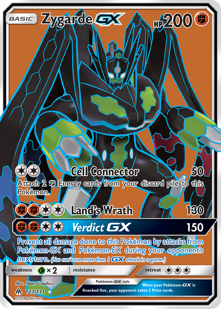 Zygarde-GX - Forbidden Light #123