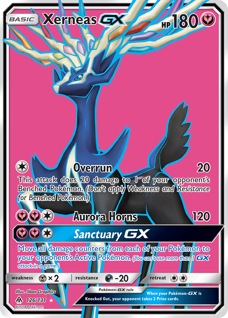 Xerneas-GX - Forbidden Light #126