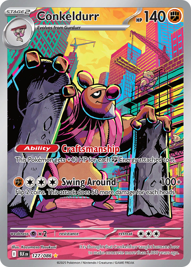 Conkeldurr - Black Bolt #127
