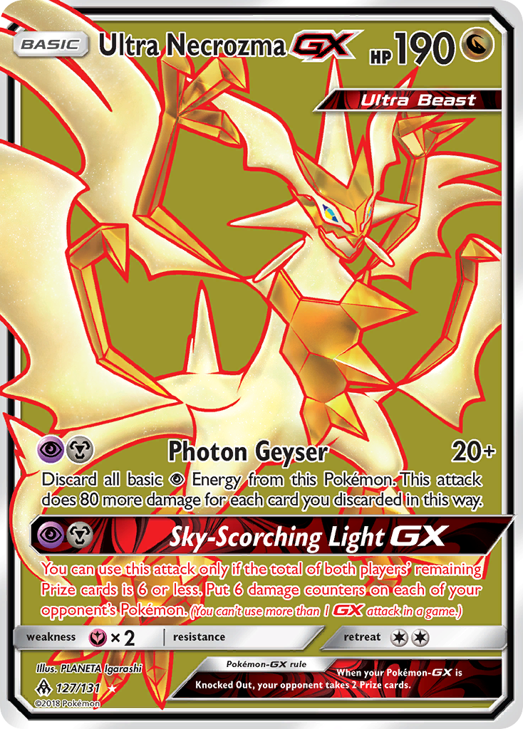Ultra Necrozma-GX - Forbidden Light #127
