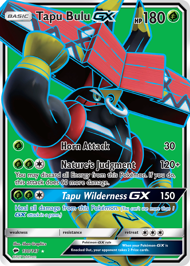Tapu Bulu-GX - Burning Shadows #130