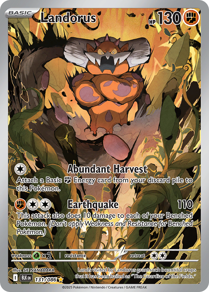Landorus - Black Bolt #131