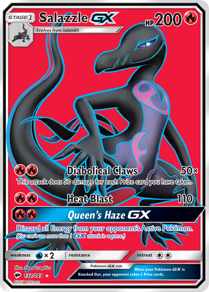 Salazzle-GX - Burning Shadows #132