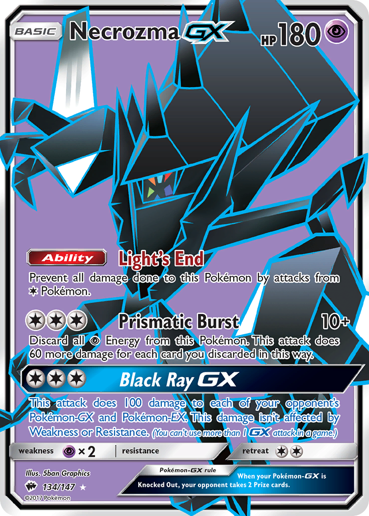 Necrozma-GX - Burning Shadows #134