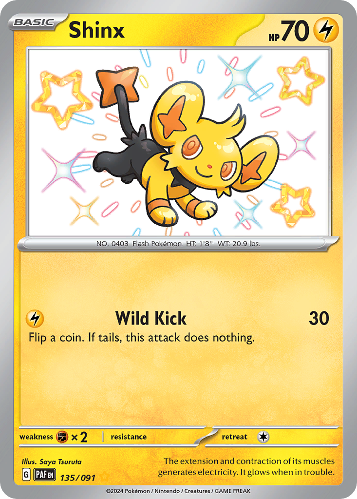 Shinx - Paldean Fates #135