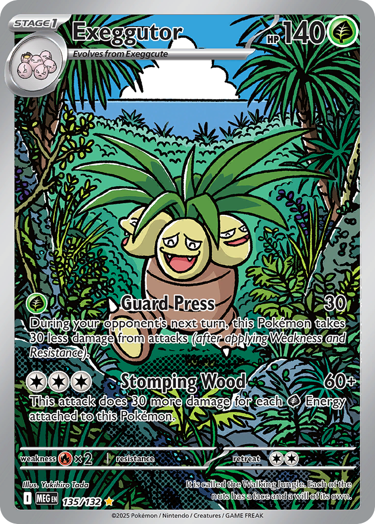 Exeggutor - Mega Evolution #135