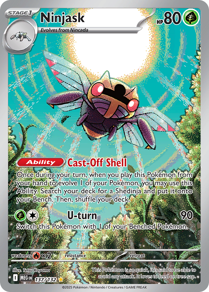 Ninjask - Mega Evolution #137
