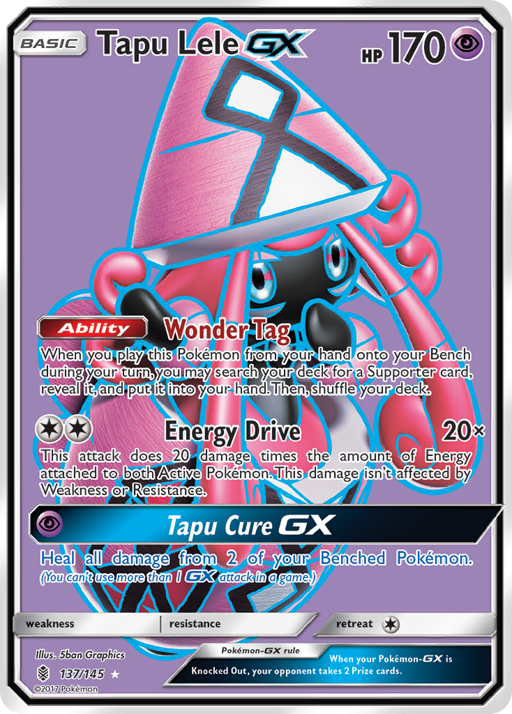 Tapu Lele-GX - Guardians Rising #137