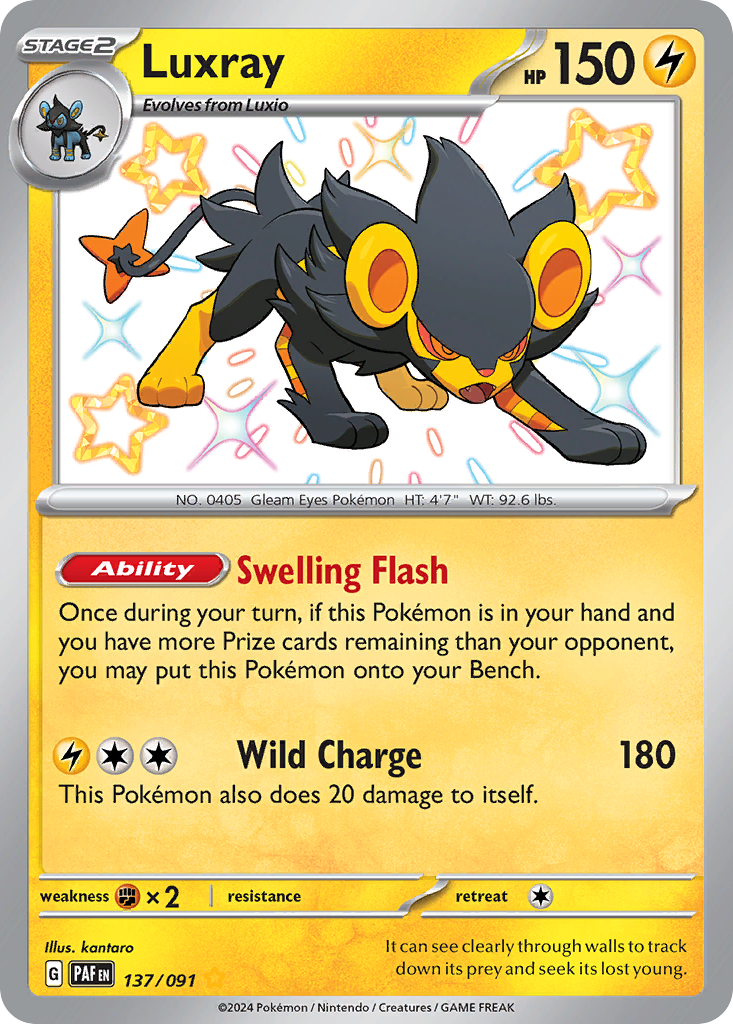 Luxray - Paldean Fates #137
