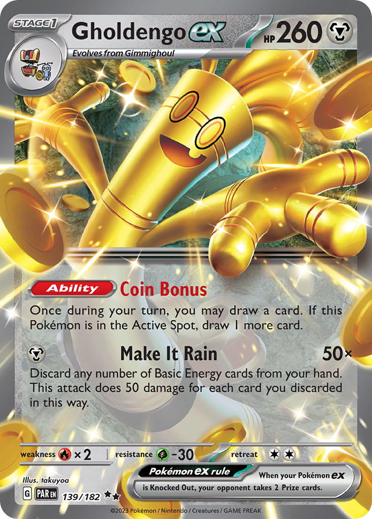Gholdengo ex - Paradox Rift #139