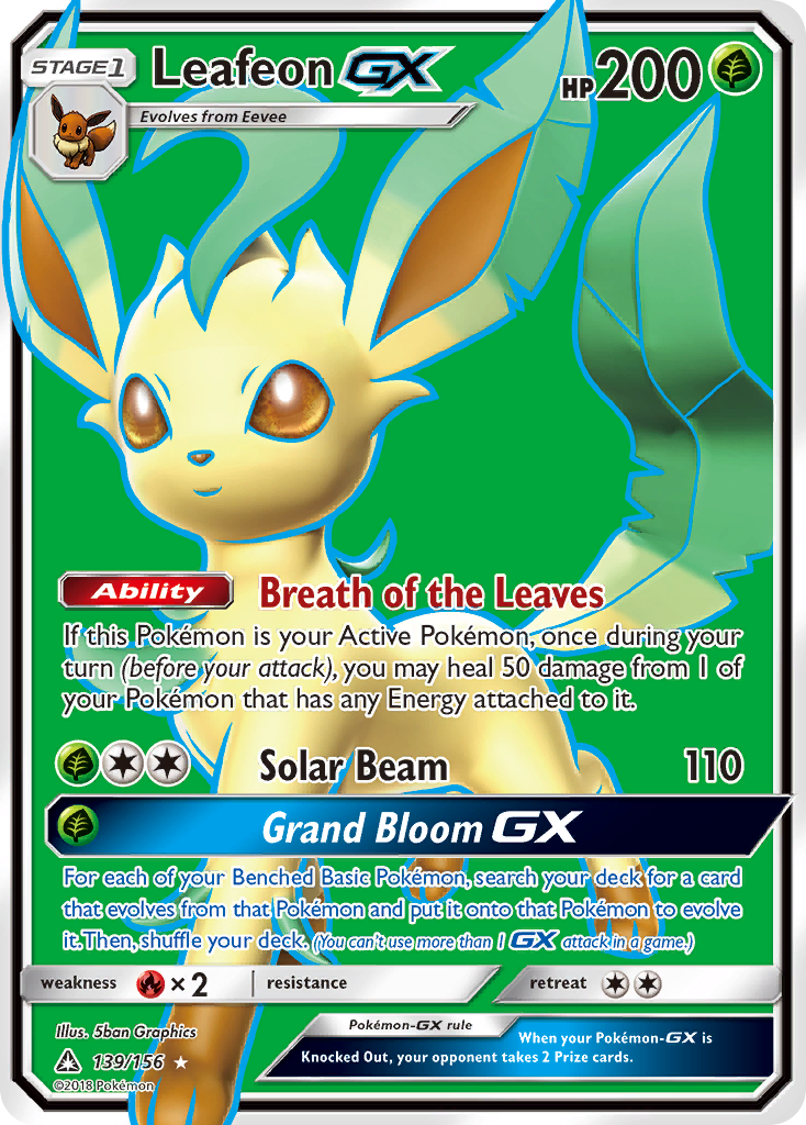 Leafeon-GX - Ultra Prism #139