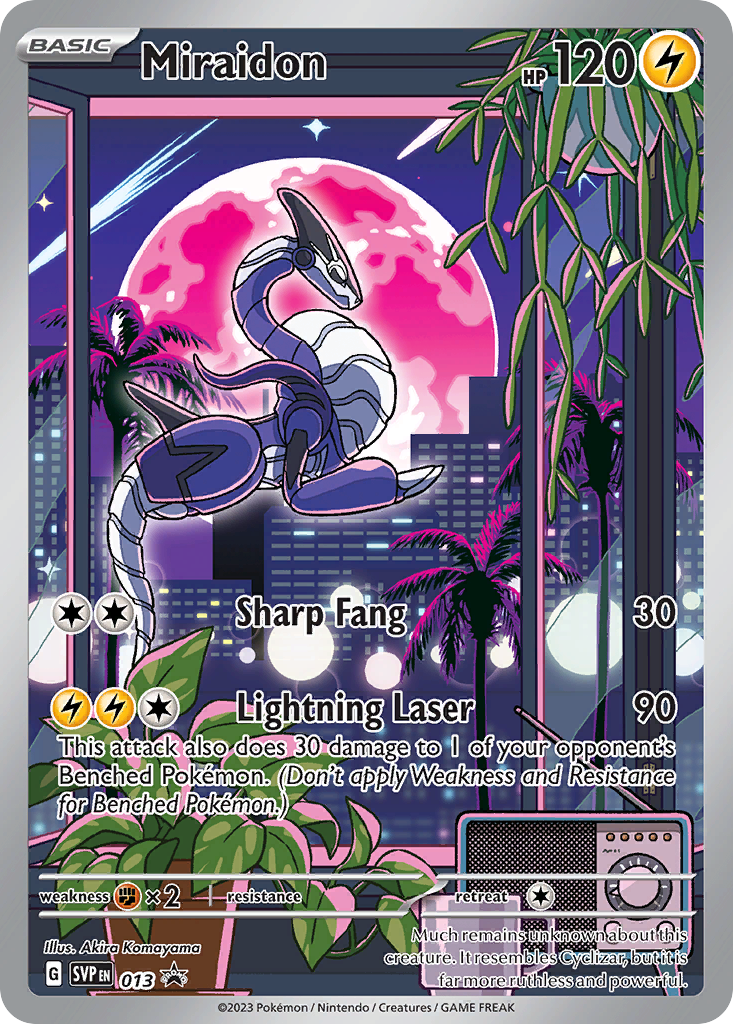 Miraidon - Scarlet & Violet Black Star Promos #13