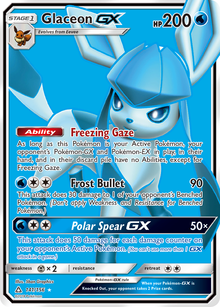 Glaceon-GX - Ultra Prism #141