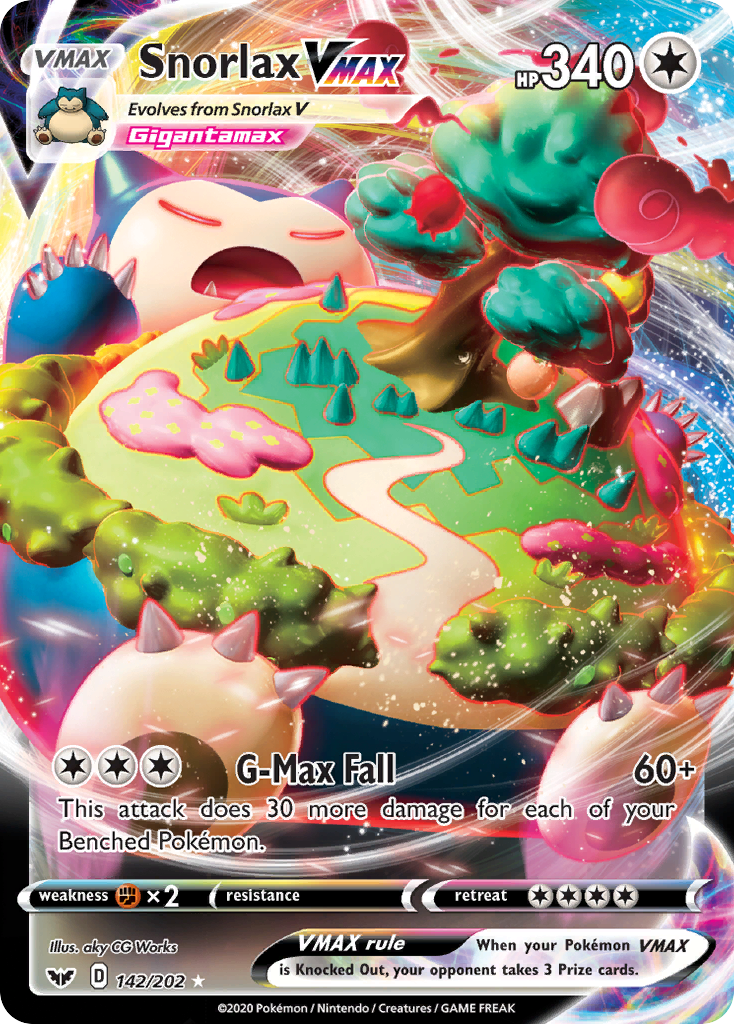 Snorlax VMAX - Sword & Shield #142