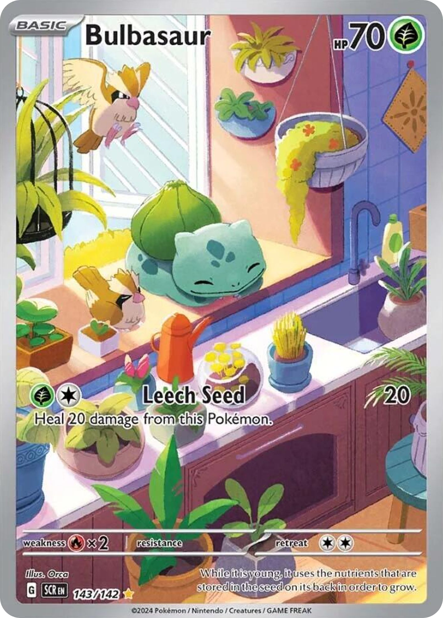 Bulbasaur - Stellar Crown #143