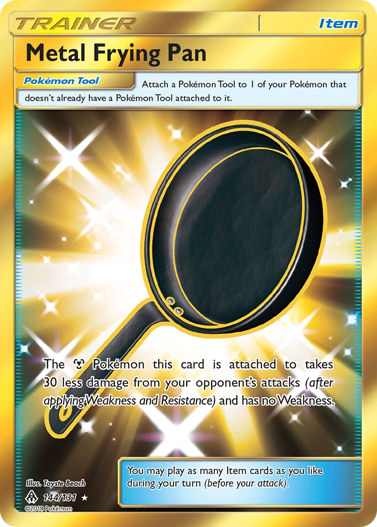 Metal Frying Pan - Forbidden Light #144
