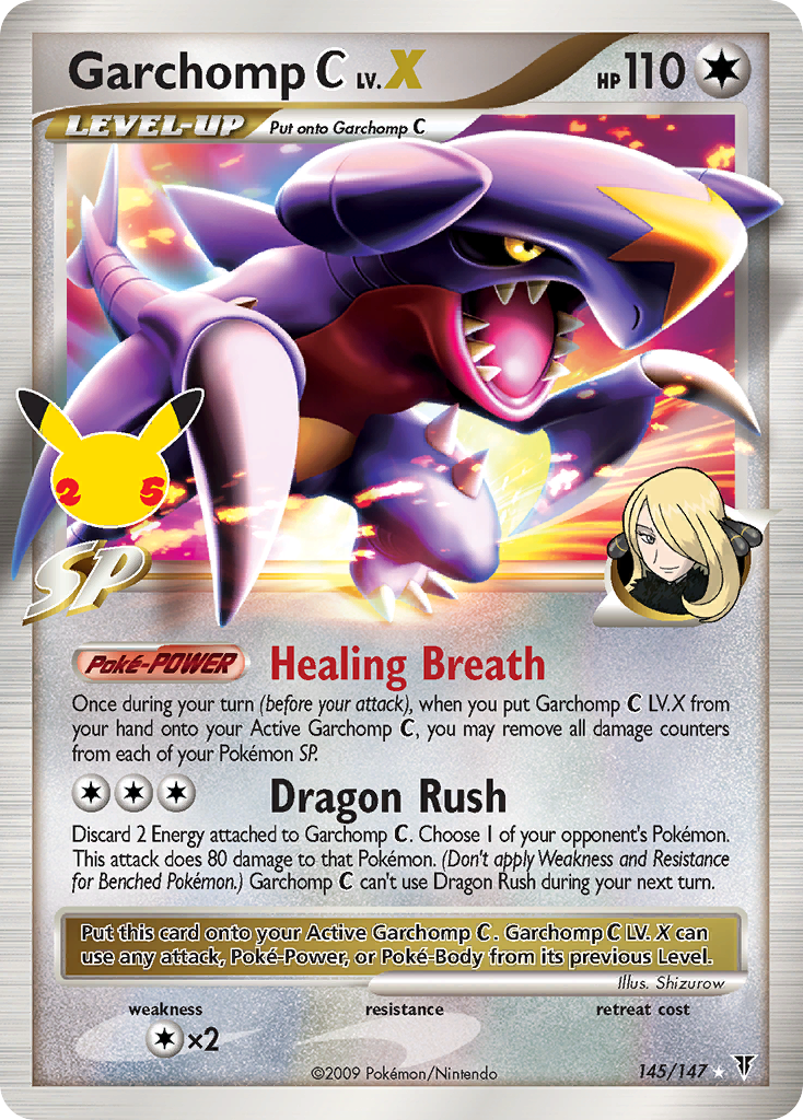 Garchomp C LV.X - Celebrations: Classic Collection #145