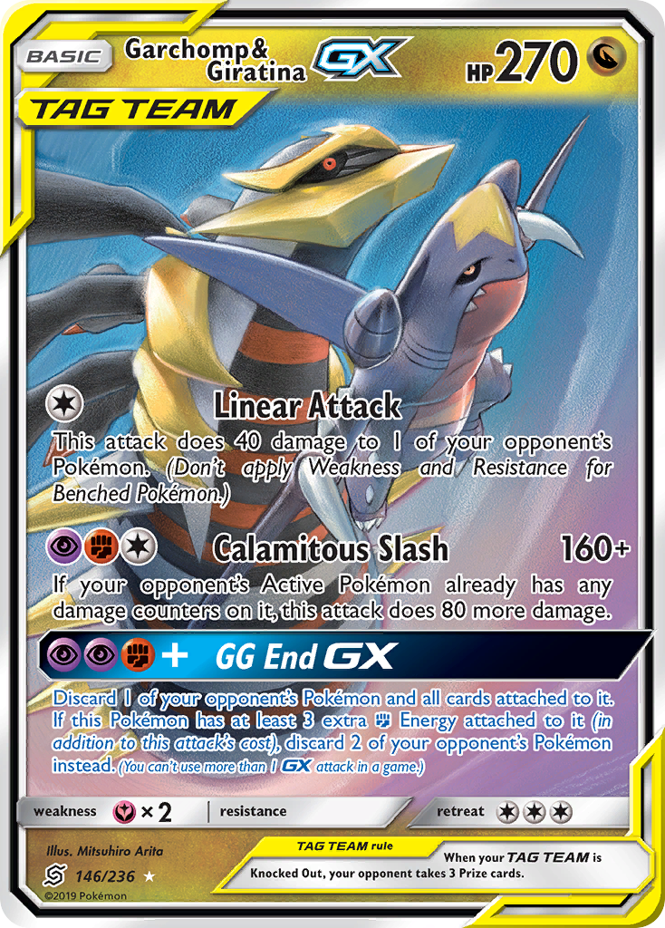 Garchomp & Giratina-GX - Unified Minds #146