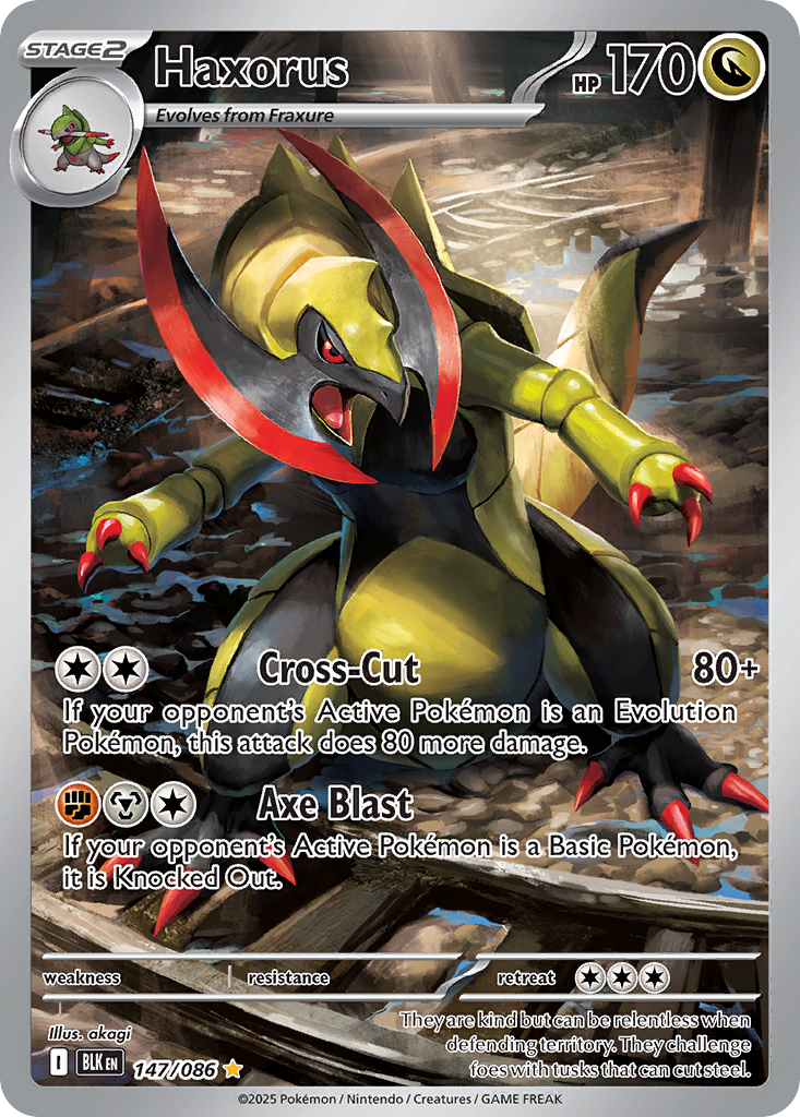 Haxorus - Black Bolt #147
