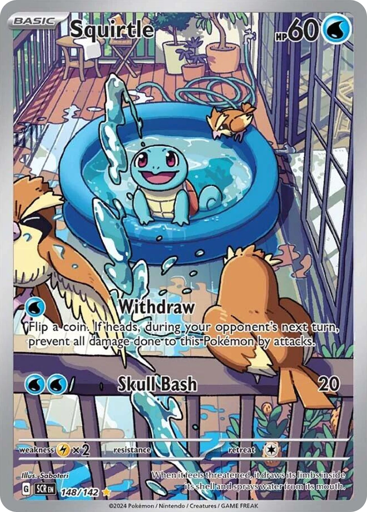 Squirtle - Stellar Crown #148