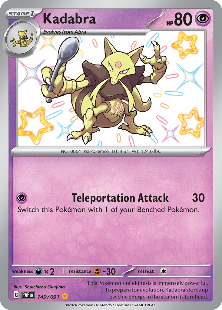 Kadabra - Paldean Fates #149