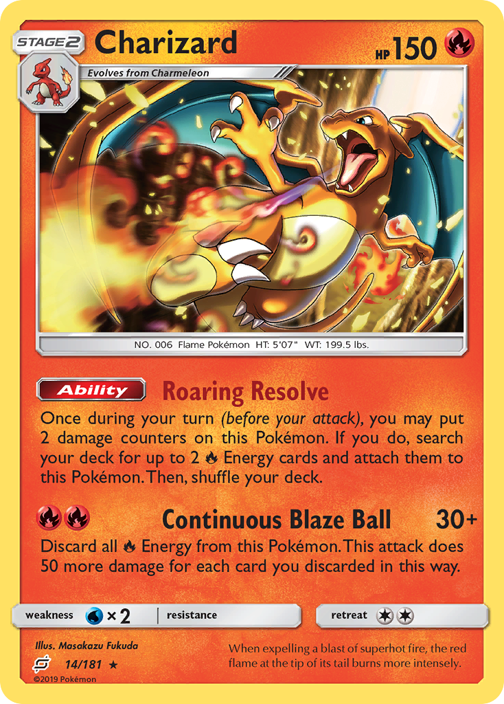 Charizard - Team Up #14