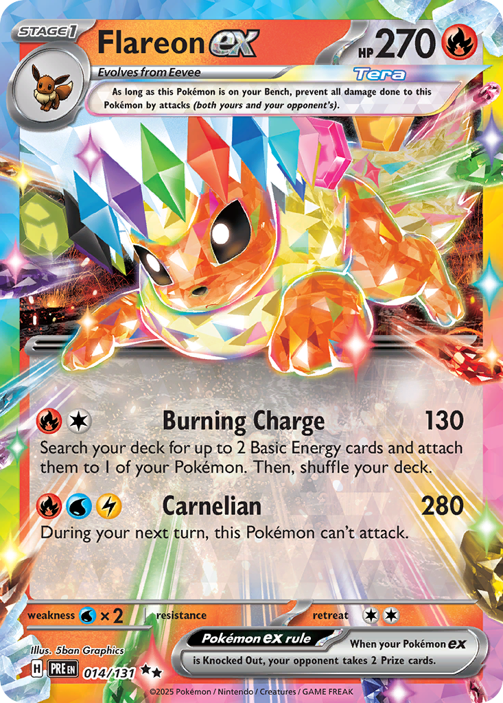 Flareon ex - Prismatic Evolutions #14