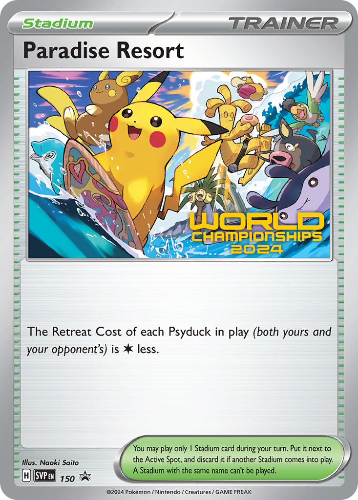 Paradise Resort - Scarlet & Violet Black Star Promos #150