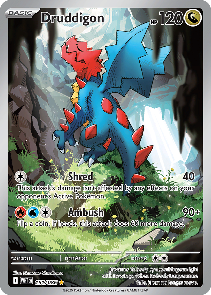 Druddigon - White Flare #151