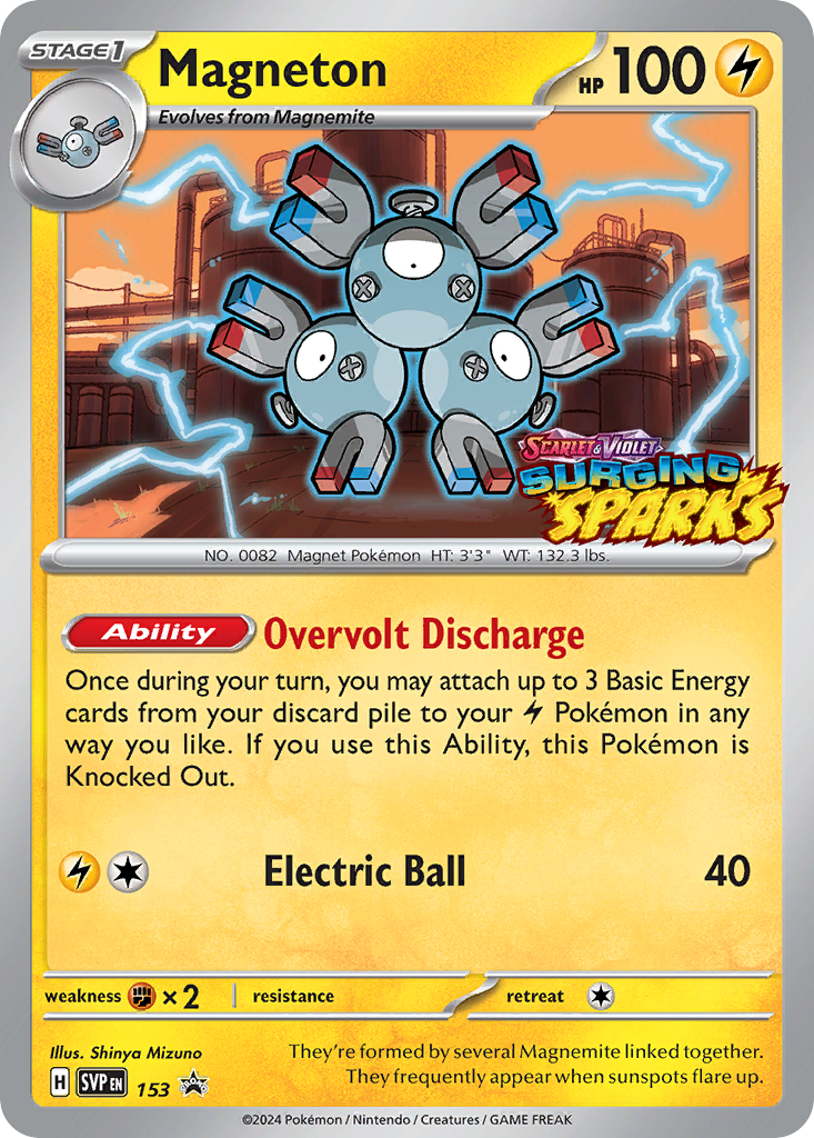 Magneton - Scarlet & Violet Black Star Promos #153