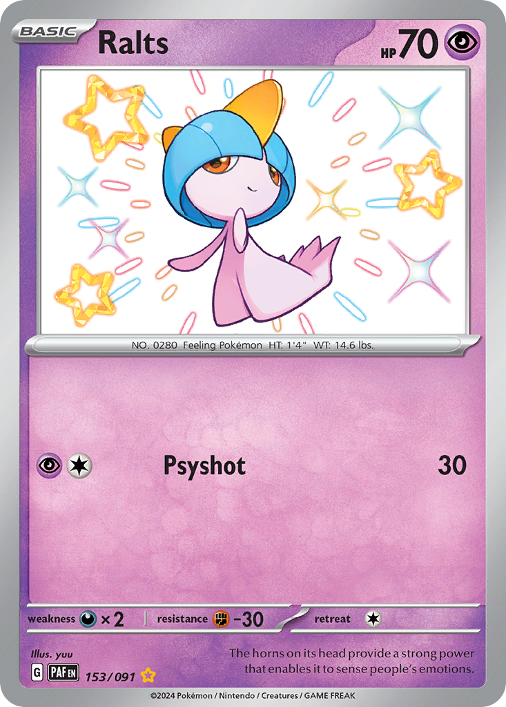 Ralts - Paldean Fates #153