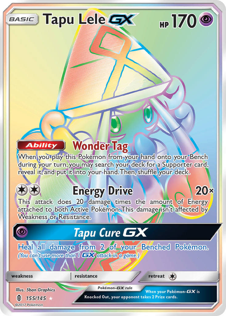 Tapu Lele-GX - Guardians Rising #155