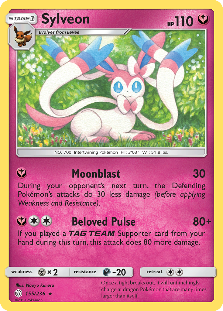 Sylveon - Cosmic Eclipse #155