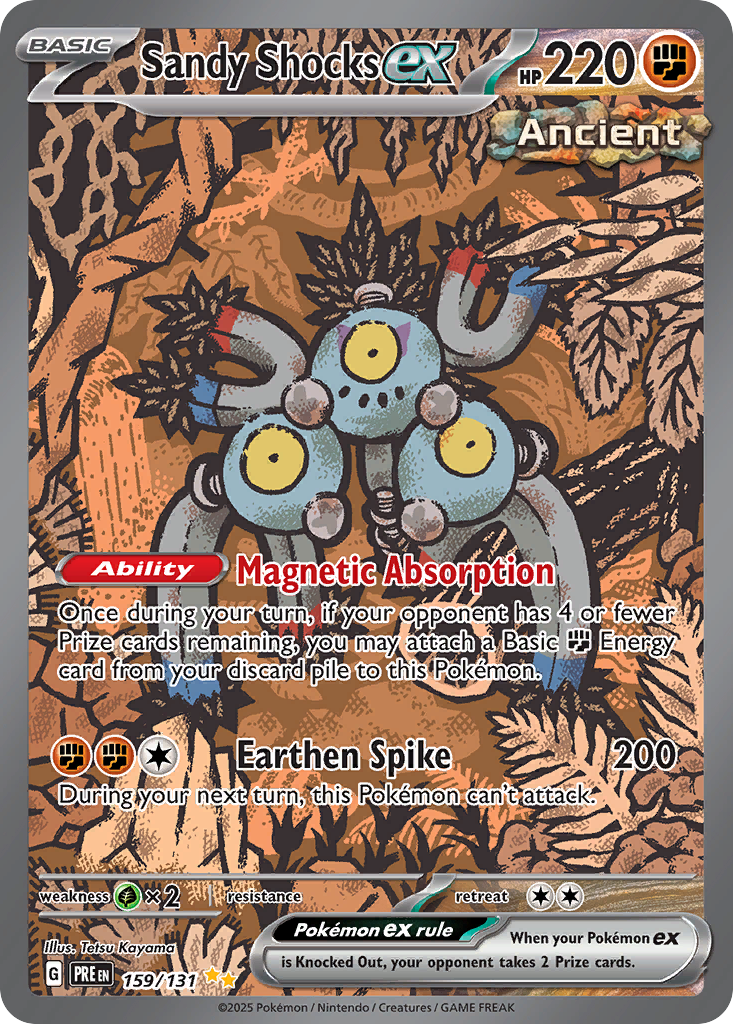Sandy Shocks ex - Prismatic Evolutions #159