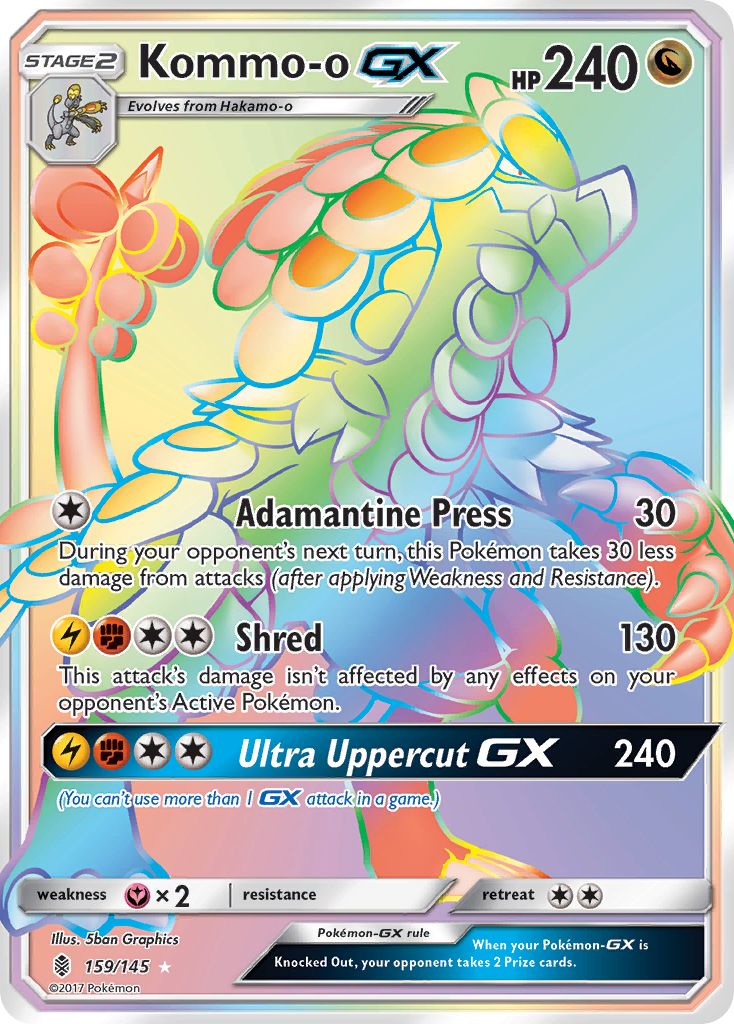 Kommo-o-GX - Guardians Rising #159