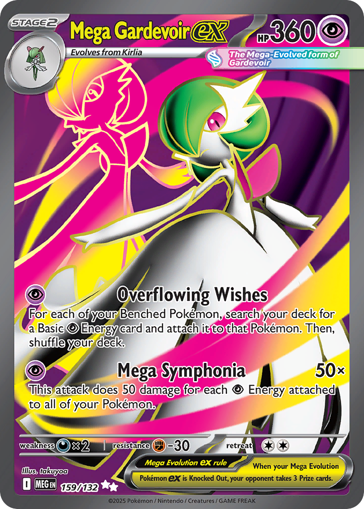 Mega Gardevoir ex - Mega Evolution #159