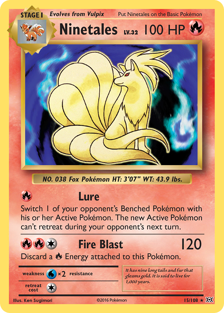 Ninetales - Evolutions #15
