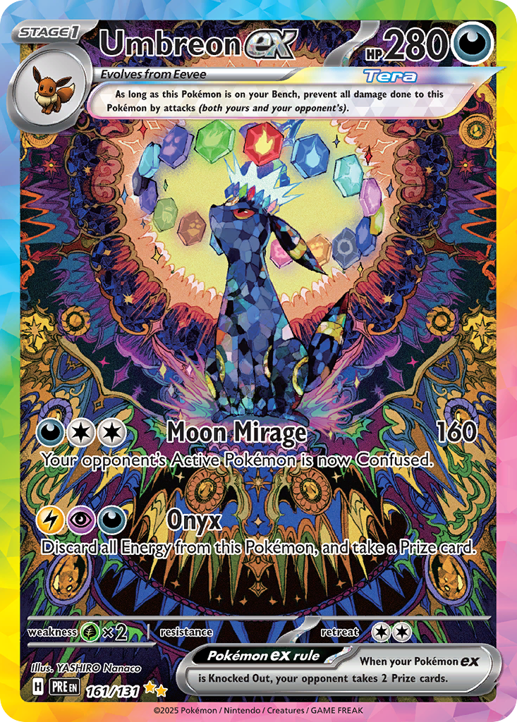 Umbreon ex - Prismatic Evolutions #161